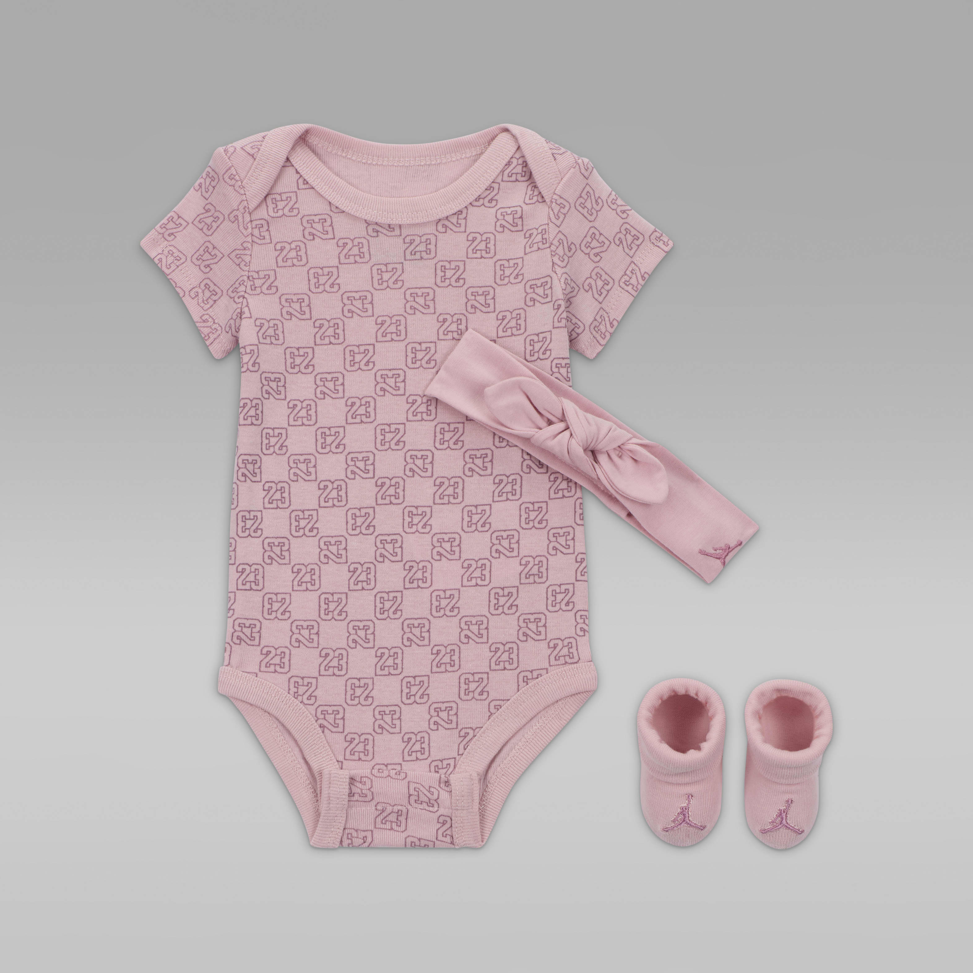 Pink nike baby onesie deals